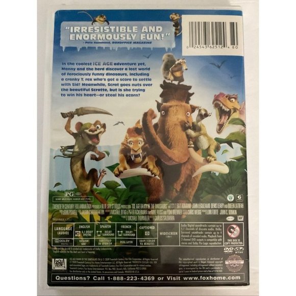 Ice Age DVD Bundle Lot Of 3 The Meltdown, Dawn Of The Dinosaurs DVD - VERY GOOD - Picture 10 of 12